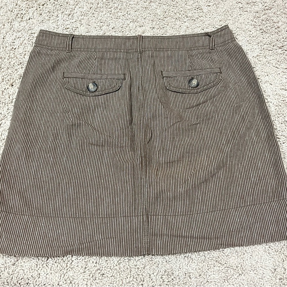 LOFT Pinstripe Skirt Size 6P